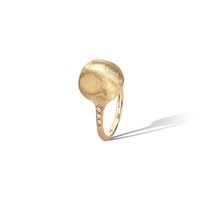 Anello Marco Bicego Donna Africa in Oro giallo Diamante 0.05 Ct AB613-B - AB613-B